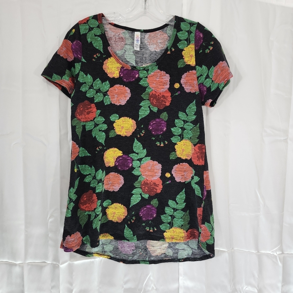 Lularoe Size Large Floral Print Women's Top